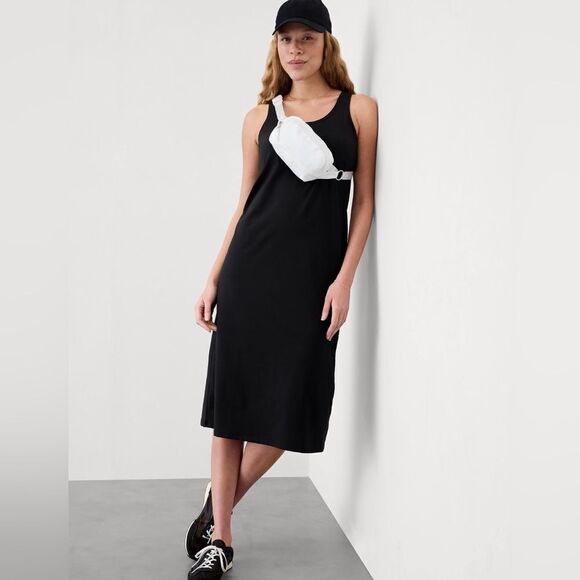 NWT Athleta Midi Scoop Dress - Picture 1 of 3